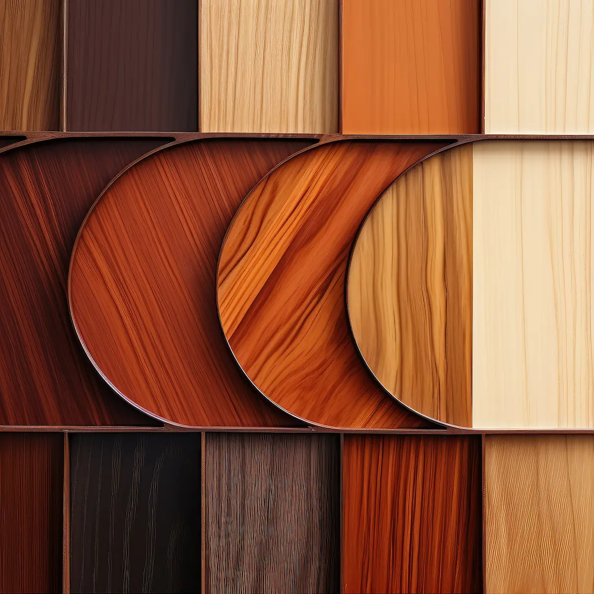 Dettaglio design legno